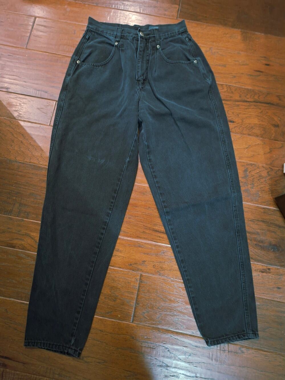 Vintage United Colors of Benetton High Rise Straight Leg Blue Denim Jeans